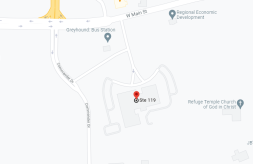 Google map view of DSCC's Marion Regional Office