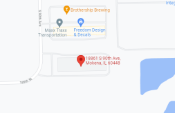 Google map view of DSCC's Mokena Regional Office