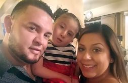 DSCC participant Kimmy Alvarez and her parents